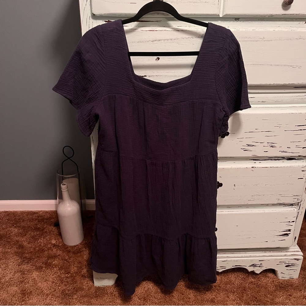Rails Deep Blue Dress. Women’s size small, 100%cotton.